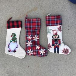 Christmas Stockings Set Of 3