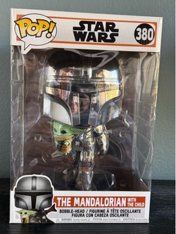 The Mandalorian with Child 10” Funko Pop