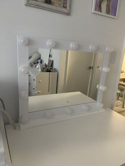 Mirror With Lights 