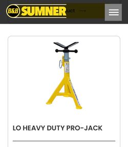 BB SUMNER LO HEAVU DUTY PRO JACK