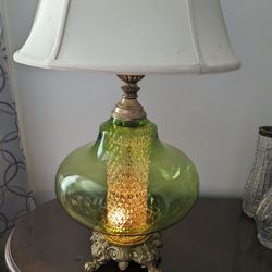 Vintage Lamp With Nite Lite