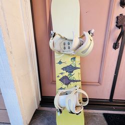 Morrow 140 Snowboard with Bindings