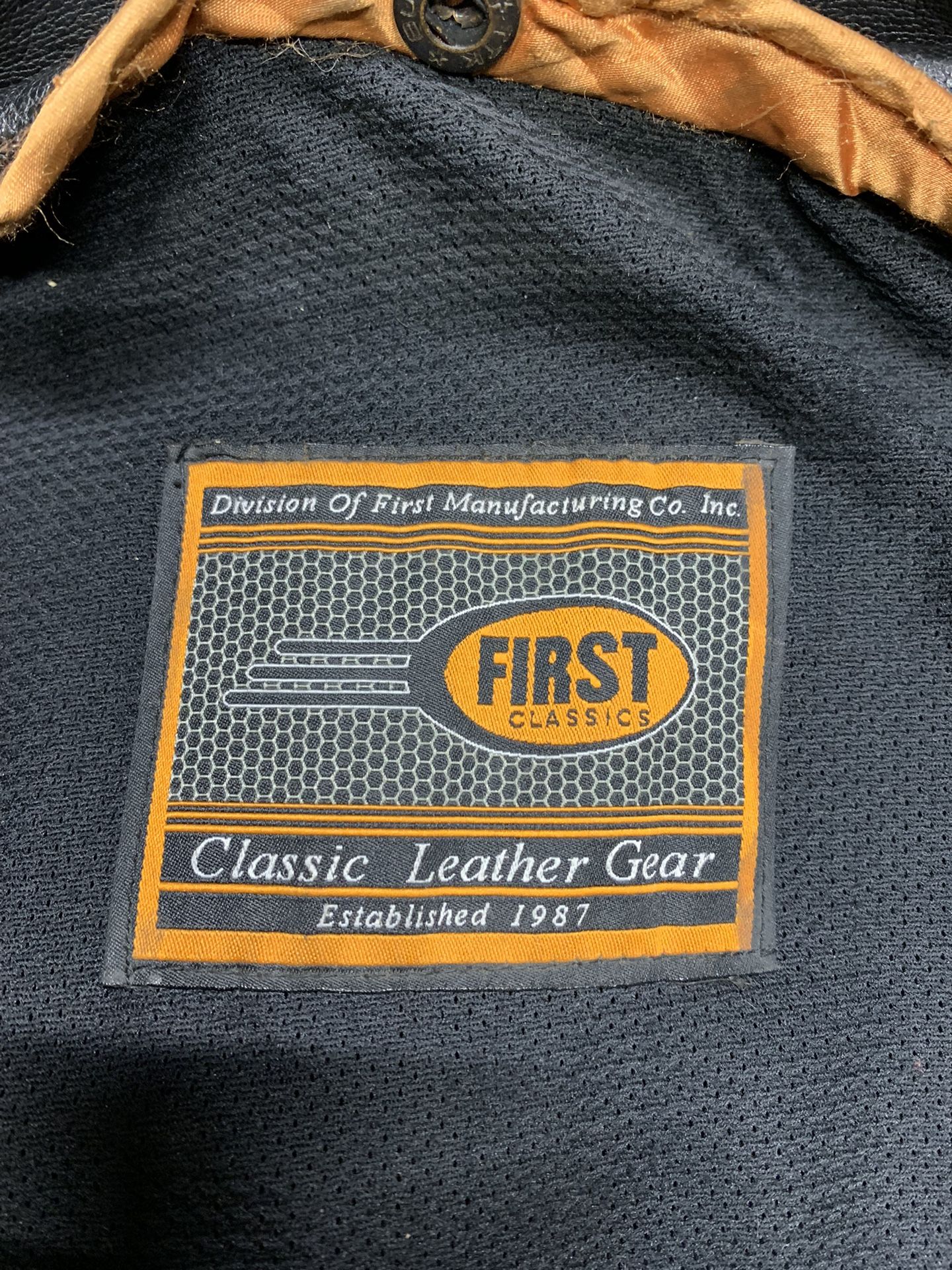 Leather riding gear