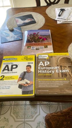 3 libros en venta de BIOLOGÍA 1 —- AP European history Exam