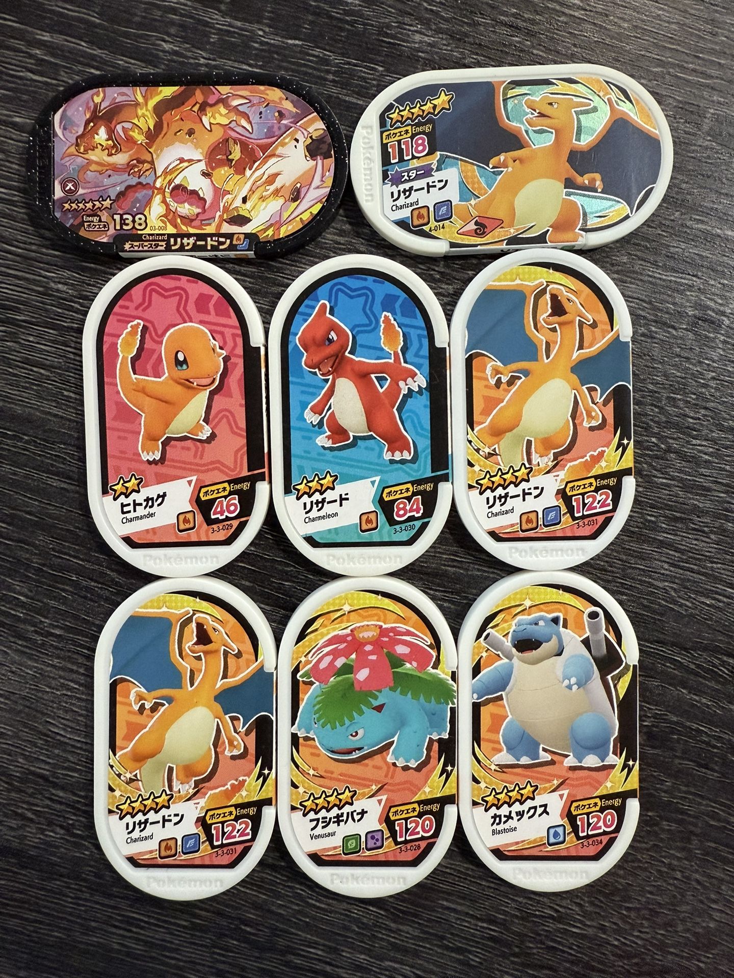 Pokemon Mezastar SuperStar Tag Charizard Vmax Evo Line Blast Venu Lot (Set A)