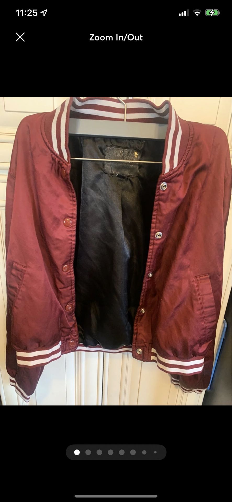 R13 Bomber Jacket Size L