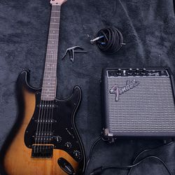 electric guitar, AMP, 15ft AMP chord 