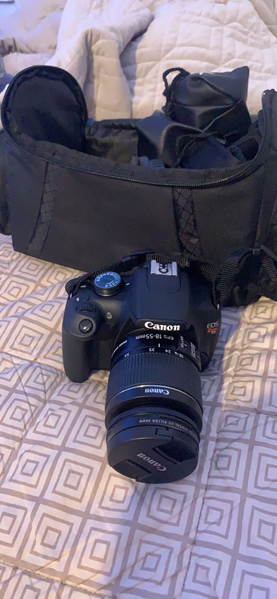 Canon Rebel Eos T5 Photography Set