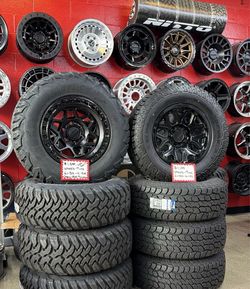 Wheels and tires Big sale available now 17” 6 Lug !!