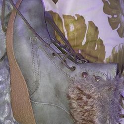 Azaleia Fur Boots