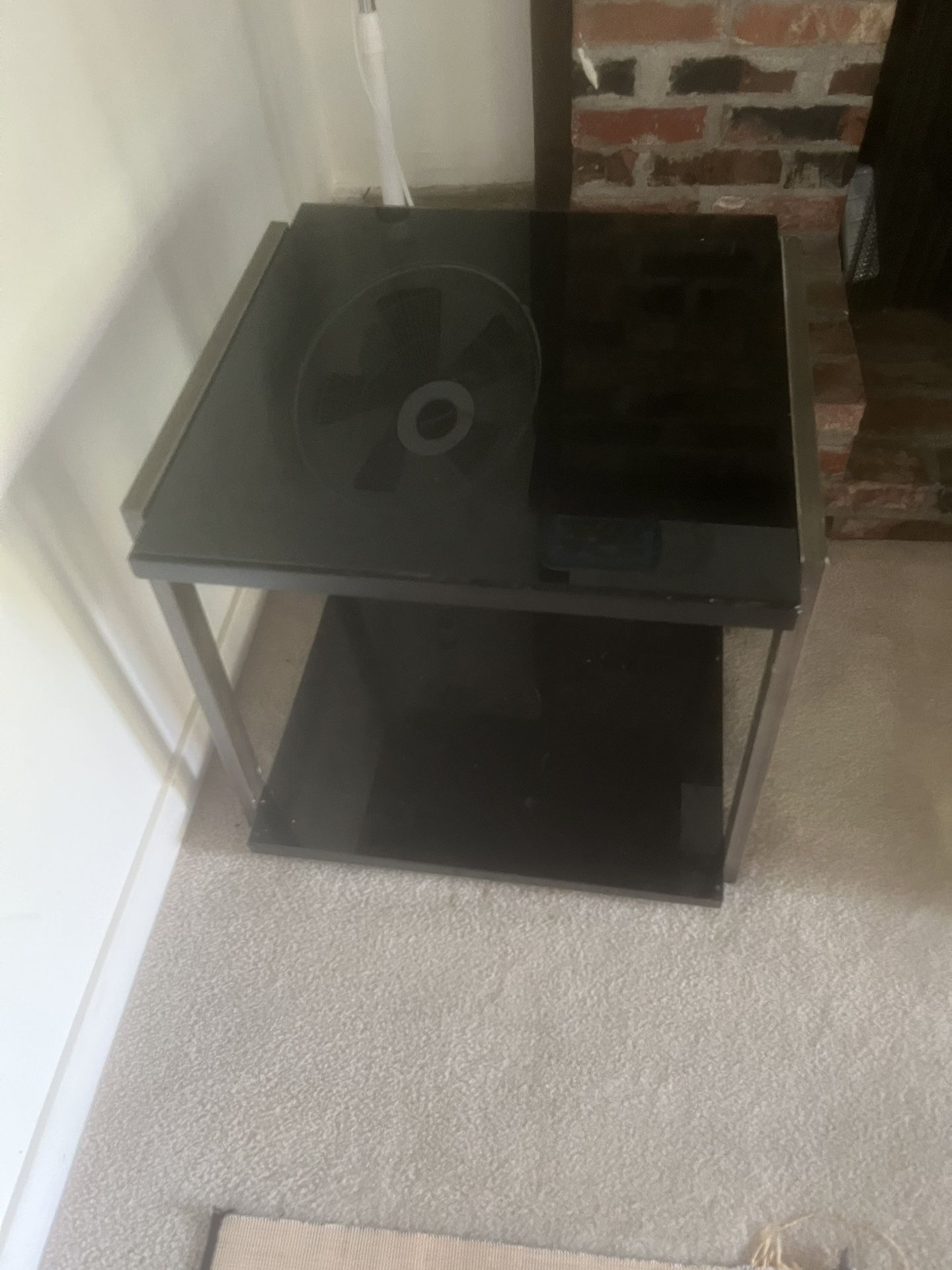 2 Glass End Tables For Living Room