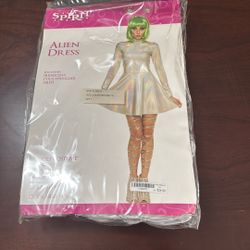 Brand New Never Worn Alien Dress Size Adult Medium