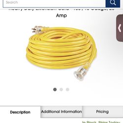 Industrial Extension Cord
