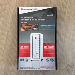 Motorola SURFboard Modem & WiFi Router