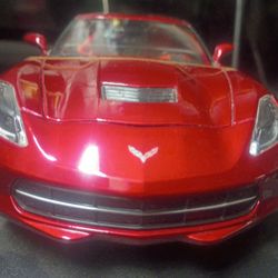 2014 Chevrolet Corvette C7 Stingray Metallic Red Diecast Model Car by Maisto