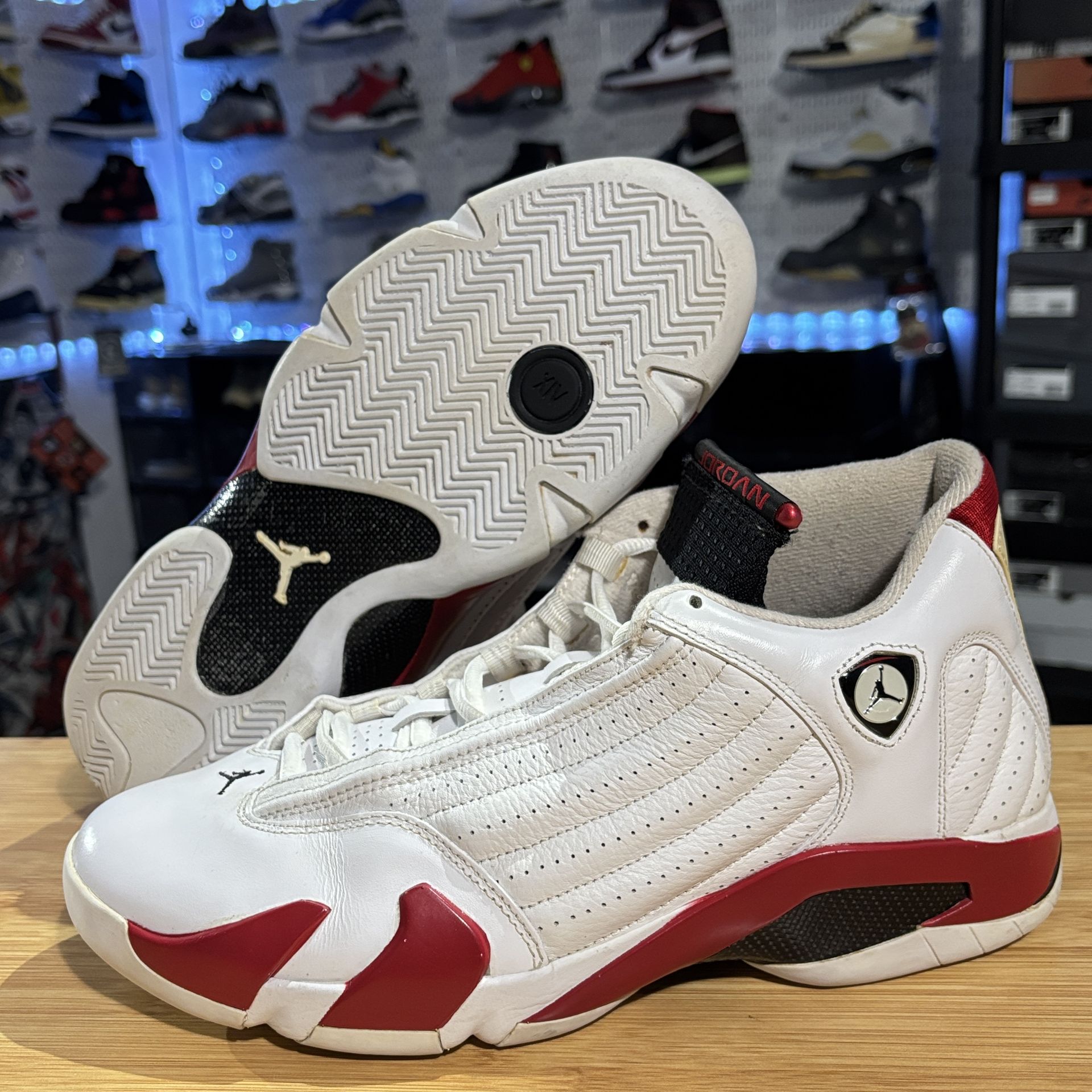 AIR JORDAN 14 RETRO “CANDY CANE” SIZE 12
