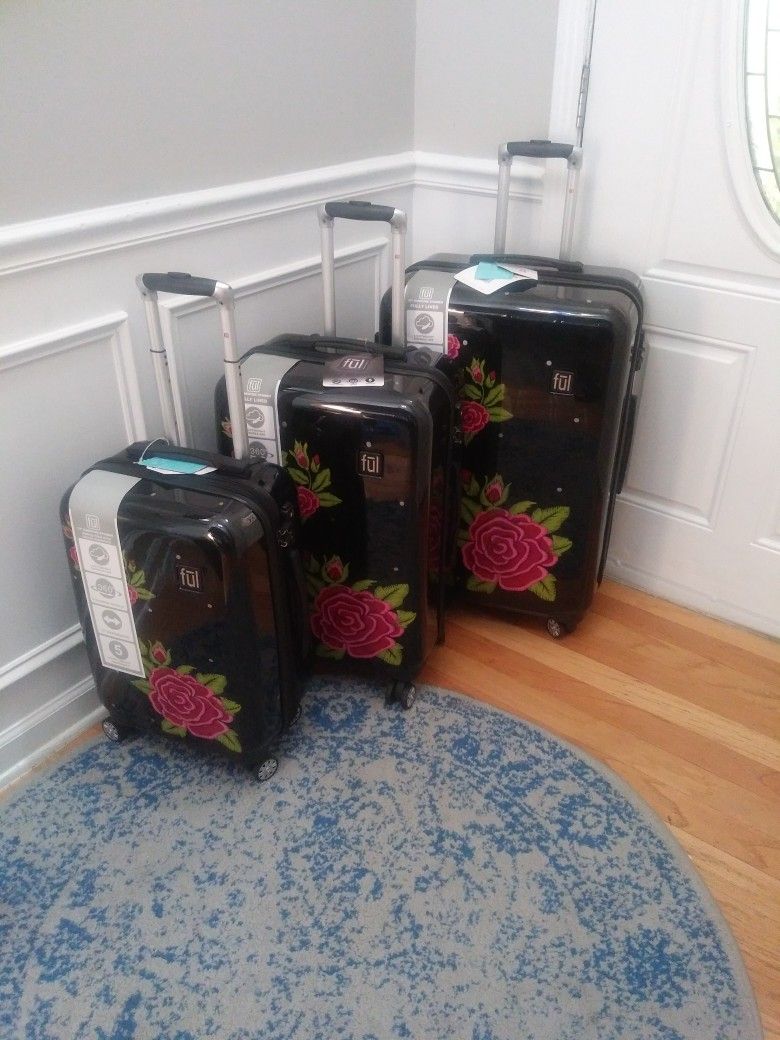 Women's Luggage Set 3 Piece (29/25/20) Black