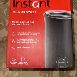 Instant Milk, Frother