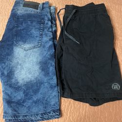 Mens Jean Shorts Stylish And Vans Shorts Size 34 