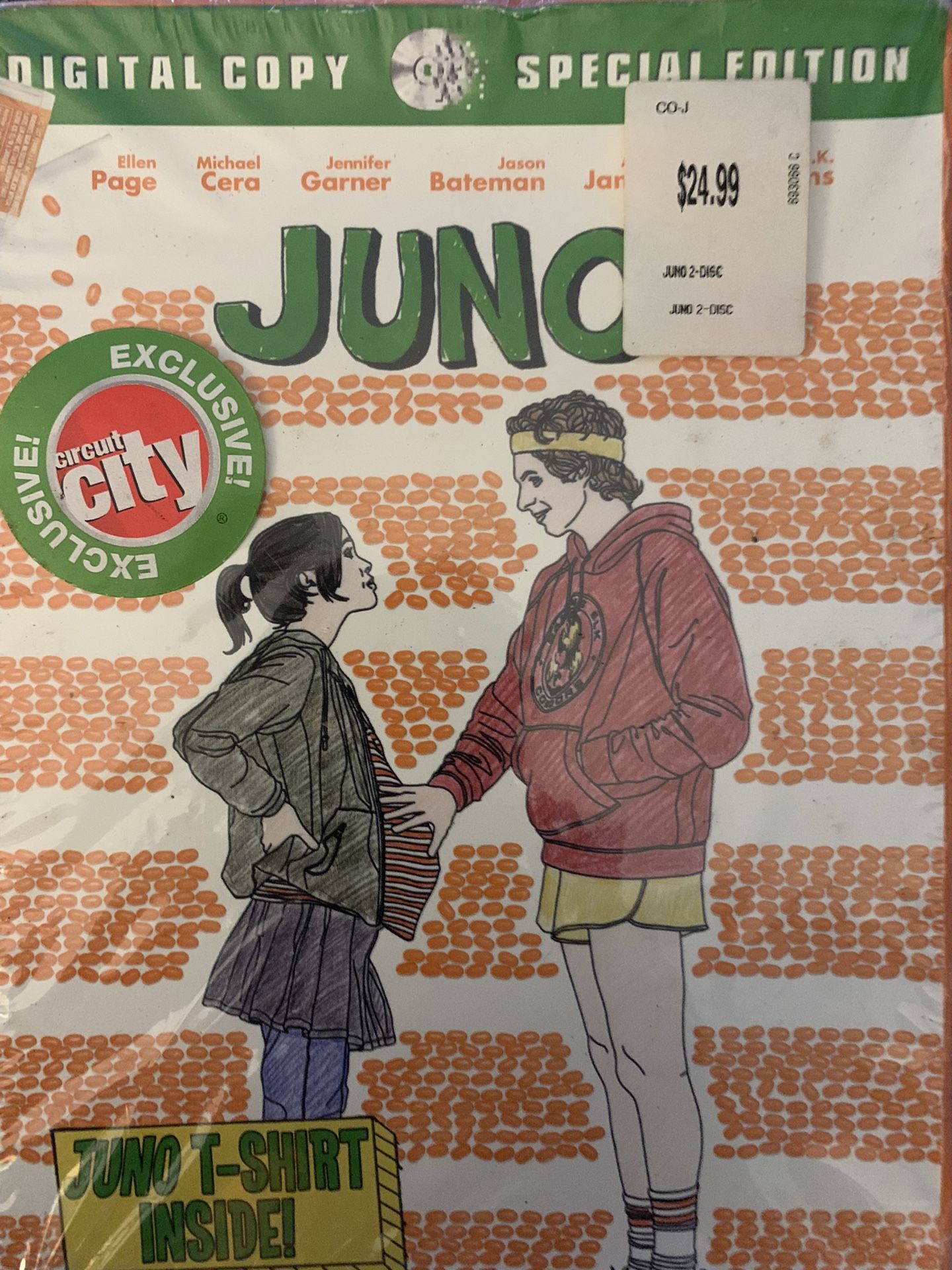 Juno DVD And T-shirt