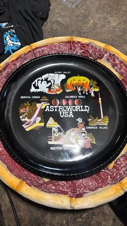 Astroworld USA Vintage Souvenir Tray