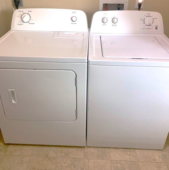 Huge Washer Dryer Set from Whirlpool