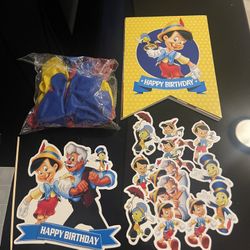 Pinocchio Birthday Decorations 