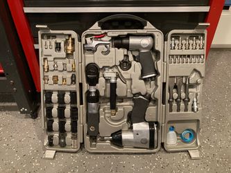 Air Tool Set Unused 52 Piece