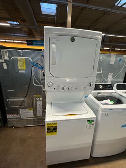 GE Gas Stacked Washer Dryer Combo
