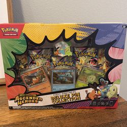 Pokemon Ascended Heroes First Partner Deluxe Pin Collection
