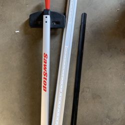 Sawstop table saw fence and rail.