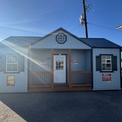 Center porch 12x24 - office - casita - cabin - pool house - studio