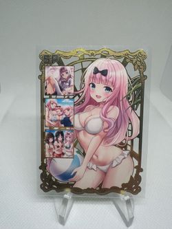 Metal anime card