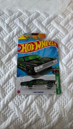 Hot Wheels - LAYING' LOWRIDER 113/250 HW REVERSE RAKE 3/5 GREEN FLAMES