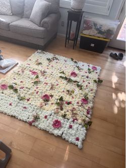 Floral back drop