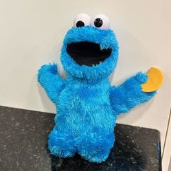 Sesame Street Cookie Monster 14&quot; Plush w/Sound (Hasbro, Sesame Workshop, 2017) 