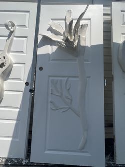 Unique One Of A Kind Door Decorated
