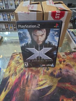 X-Men: The Official Game (Sony PlayStation 2, 2006) Cib Tested