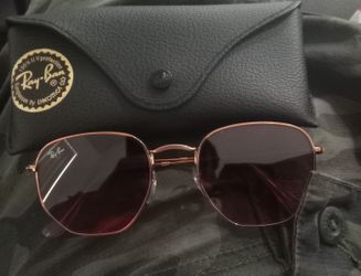 Ray Ban Hexagonal Flat Lenses Sunglasses 