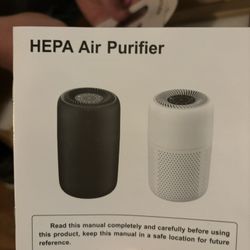 Hepa Air Purifier Comes With 2