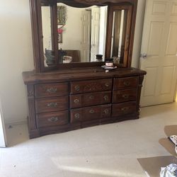 Dresser with Mirror