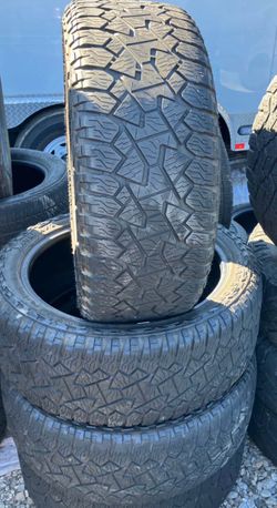 Very nice set of used gladiator x comp 285/45r22 $400 including tax installation and balance