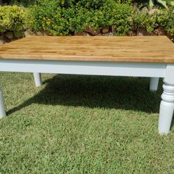 Coffee Handmade Wood Table 
