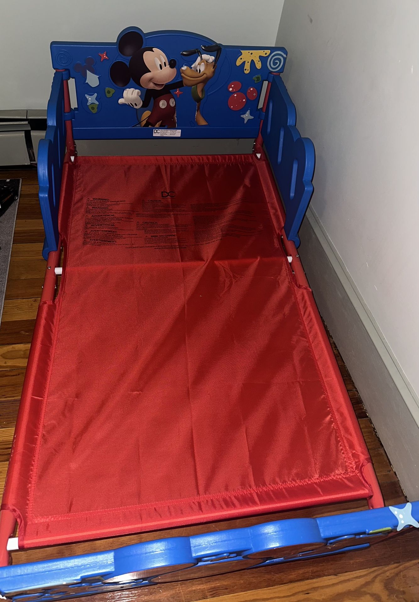 Mickey Mouse Toddler Bed