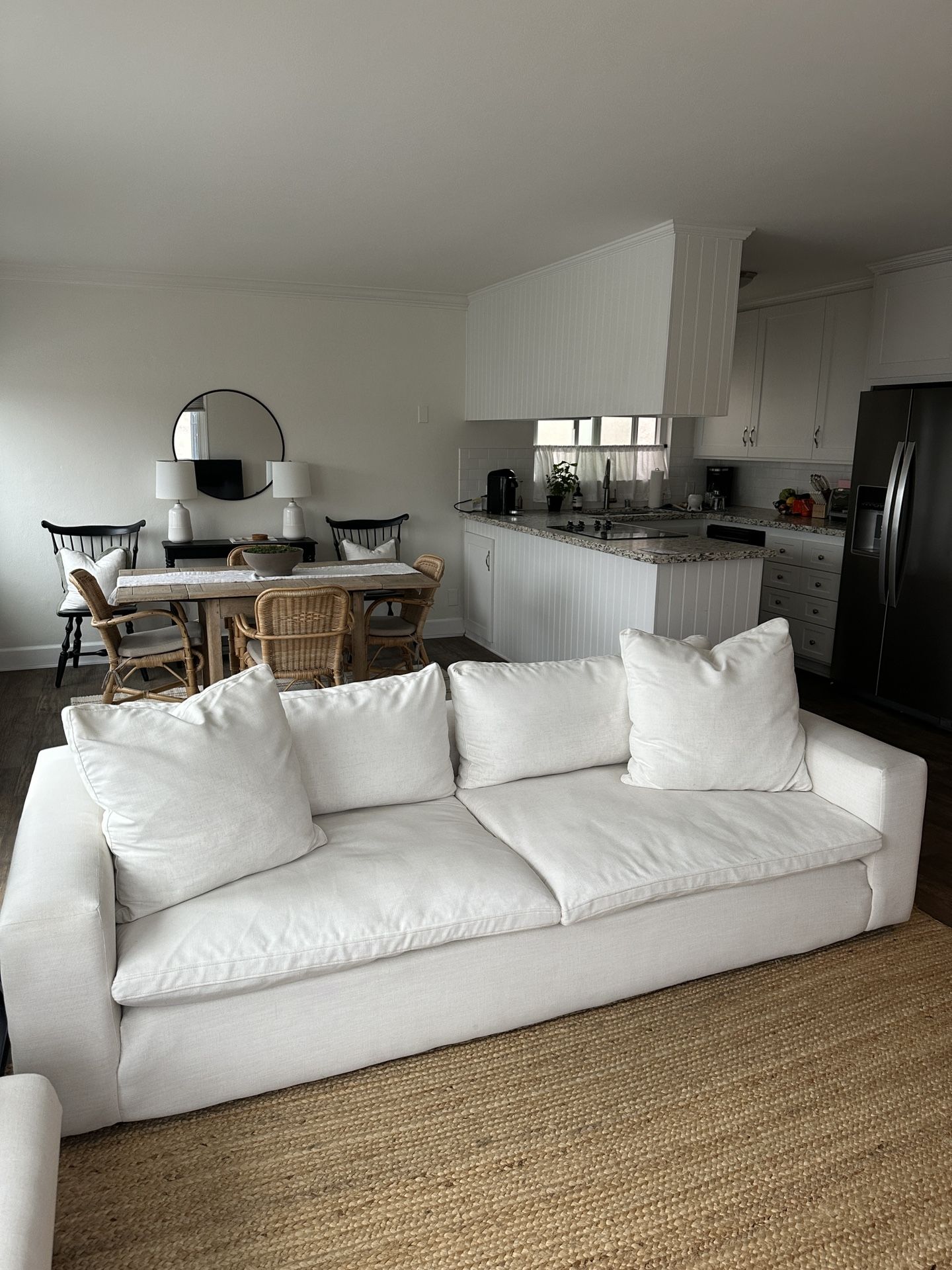 White Sofa In Perfect Condition for Sale in Carlsbad, CA - OfferUp