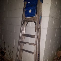 6ft Werner ladder 250lb Weight limit