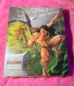 Disneys Tarzan Action Game (Jewel Case) - PC - Video Game - New In Box Cd Rom