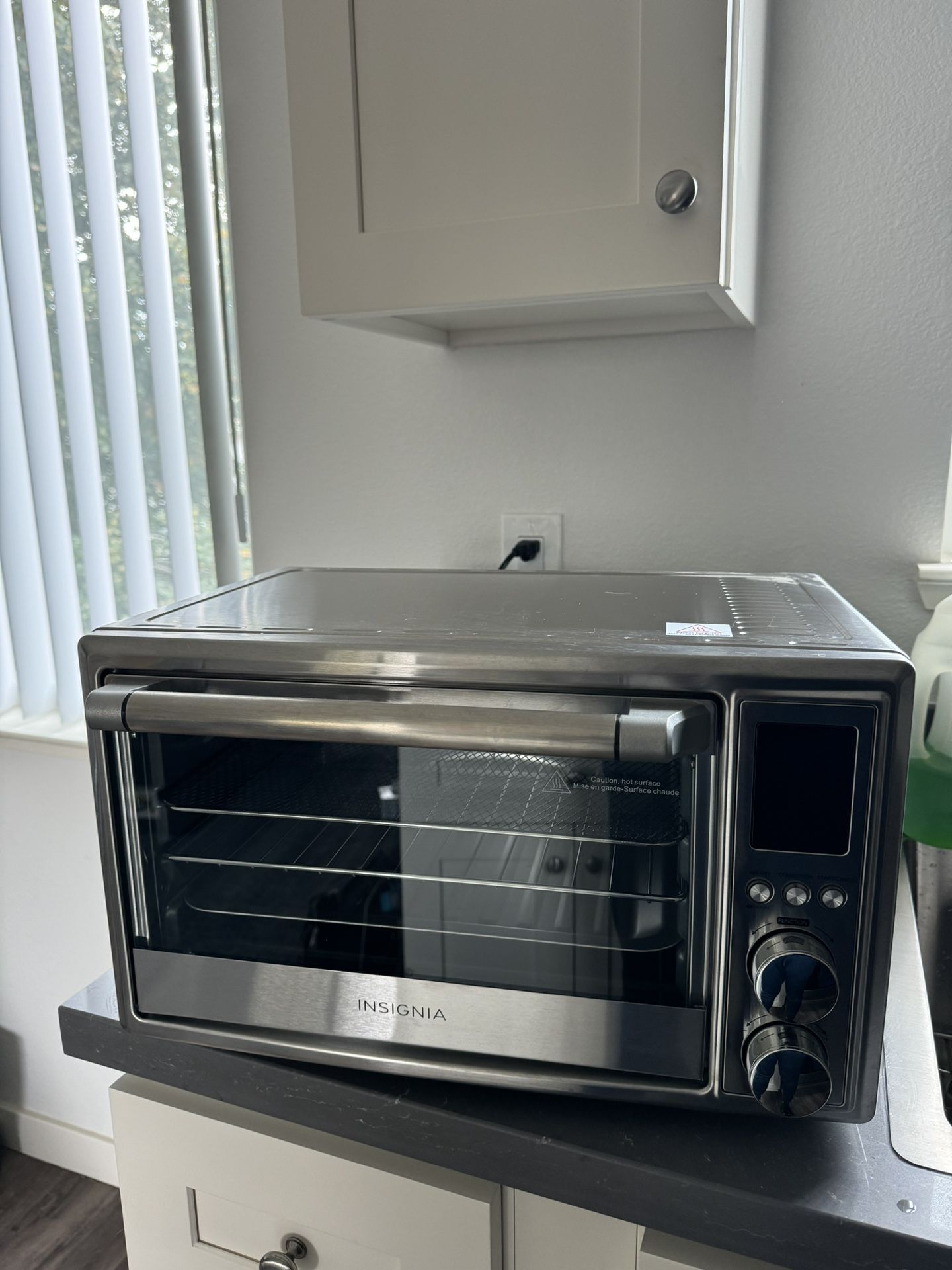 Insigniaâ„¢ - 6-Slice Toaster Oven Air Fryer - Stainless Steel
