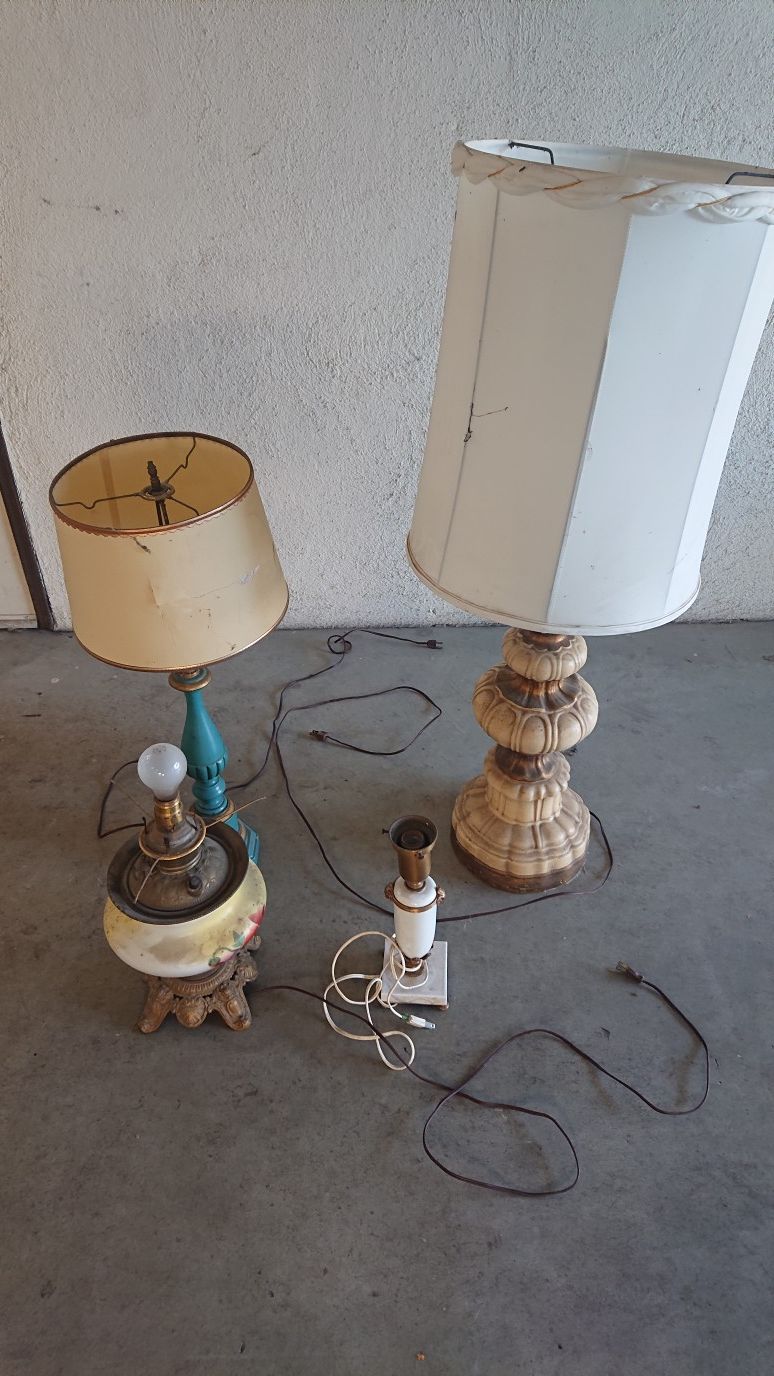 Vintage Lamps 70's