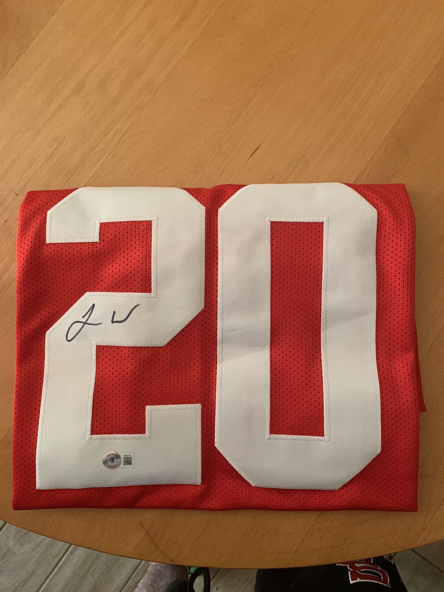 Authentic Certified NFL Signed Jerseys
